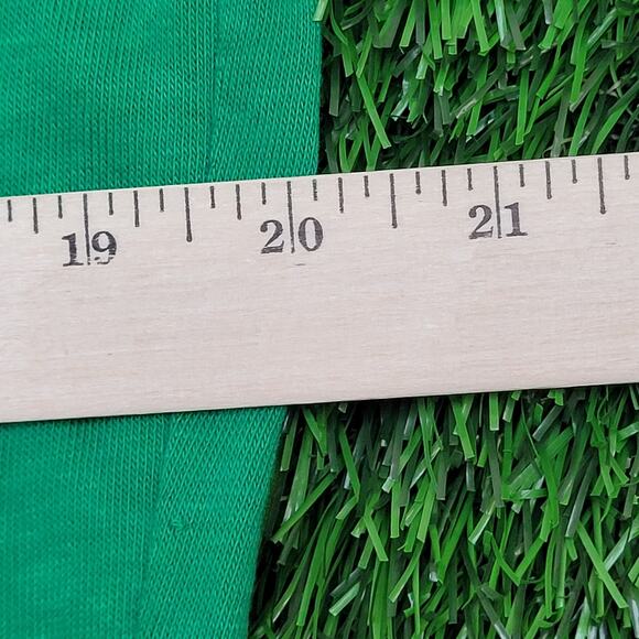 Vintage 80s MOD Striped Crop-Top Shirt Women Large 20x21 USA - Picture 14 of 15